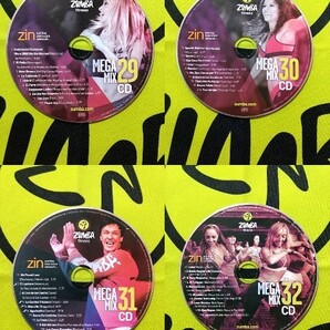 即決! ZUMBA ズンバ MEGAMIX CD 29 30 31 32 4枚セット