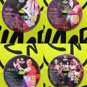 即決！ ZUMBA　ズンバ　MEGAMIX　CD　29　30　31　32　4枚セット