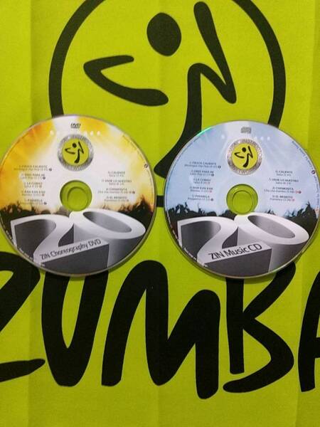 即決 希少品! ZUMBA ズンバ ZIN20 DVD & CD インストラクター専用