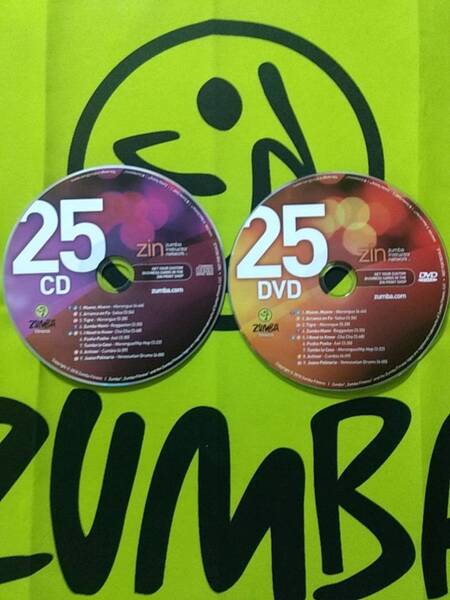 即決 ZUMBA ズンバ ZIN25 DVD & CD インストラクター専用