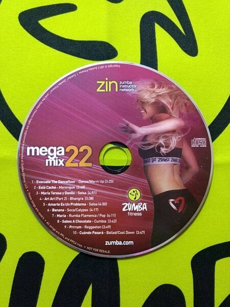 即決 ZUMBA ズンバ ZIN MegaMix22 CD インストラクター専用