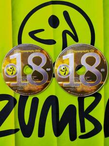 即決　超希少品！　ZUMBA　ズンバ　ZIN18　DVD　＆　CD　インストラクター専用