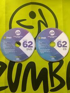 即決！　ZUMBA　ズンバ　ZIN62　CD＆DVD　インストラクター専用