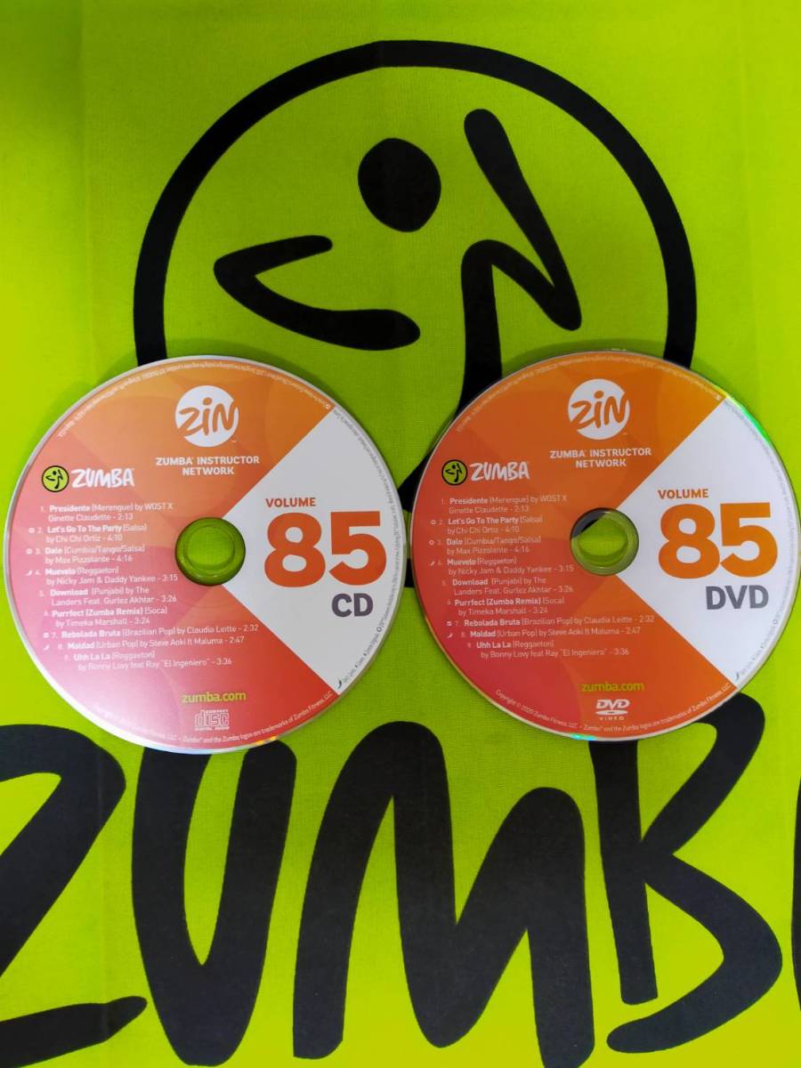 即決 ZUMBA ズンバ ZIN73 CD＆DVD インストラクター専用｜PayPayフリマ