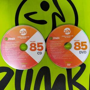 希少品　ZUMBA　ズンバ　ZIN85　CD＆DVD　インストラクター専用