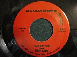 Buddy Rogers ： Mad With You 7'' / 45s ★ 64年のHit曲 R&B～Blues ☆ c/w Tell Me You Love Me // 落札5点で送料無料