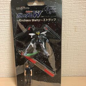 unifive 新機動戦記ガンダムW～Endless Waltz～ストラップ【ガンダムデスサイズヘルカスタム】未使用品