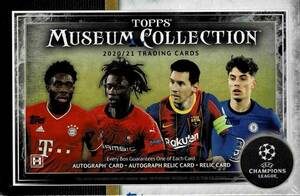 2020-21 Topps Museum Collection UEFA Champions League 未開封BOX