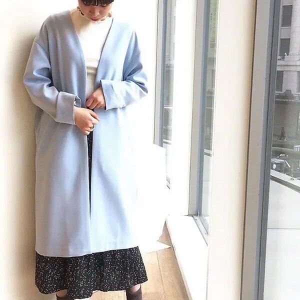 NOLLEY'S FREDY ノーリーズ フレディ 春夏 Vネックコート
