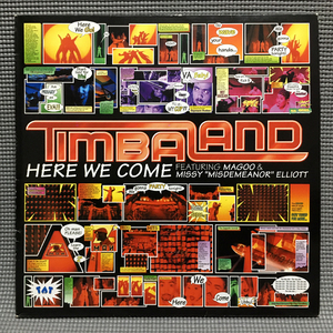 Timbaland - Here We Come 【Europe 12inch】 Magoo Missy Elliott / Delabel / ZMan Records - DINST 179 / 7243 8 95651 6 4