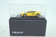 PEAKO マクラーレン MP4-12C 1/43 ミニカー 黄_画像4