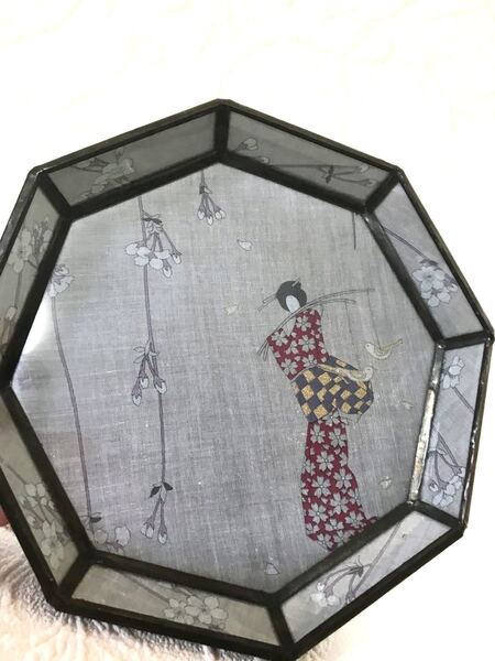 八角形 壁掛け 約22cm