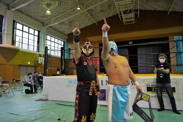 【丹波プロレス】空牙・守屋博昭参戦【2021年3月21日 芦田集学校】