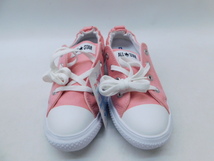 ★QP335 コンバース オールスター ライト イージースリップ スウェット オックス スニーカー ピンク 24㎝ CONVERSE CHUCKS SISTERS 未使用_画像2