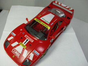 S-728　フェラーリ　FERRRARI　F４０　１/１８サイズ　burgoブラーゴ　箱入　美品　