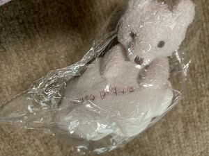  new goods unused tag attaching Gelato Pique kmo× bear rattle girl toy 