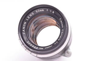 Canon 50mm f1.8 ライカ Leica Lマウント レンズ キヤノン #246922
