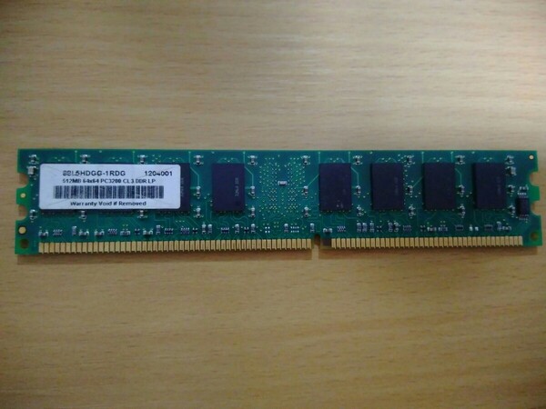 DDRメモリ PC3200 512M