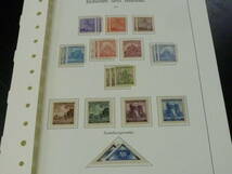 21MI S №22　BOHEMIA(チェコ)切手 1939-44年　99%完揃　ライトハウス ヒンジレスリーフに整理　計14リーフ　未使用NG_画像5
