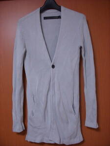 *shuli cell long cardigan M blue gray SCHLUSSEL*