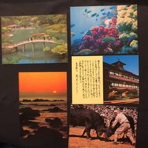 絵はがき ポストカード しおり 四国路の旅 24枚組しおり6枚セット 昭和レトロ_画像7