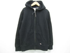 Dickies Dickies Back Back Food Logo Zip Up Parker Black S размер