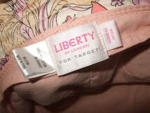 未使用即決☆LIBERTY　OF LONDON FOR TARGET布素材ハット☆ピンク系_画像4