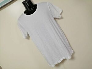 kkaa980 ■ GU ■ ジーユー Tシャツ カットソー インナー トップス 半袖 白 L