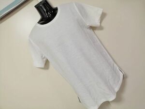 kkaa990 ■ collection ■ コレクション Tシャツ カットソー トップス ワッフル 白 M