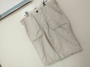 kkaa1087 ■ High quality product ■ ハイクオリティプロダクト ハーフパンツ ショートパンツ ボトムス コットンリネン混 ベージュ XL