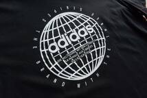 USA古着 アディダス adidas Tシャツ メンズ 2XLサイズ トレフォイル ブランドロゴ ブラック ホワイト グラフィック アメリカ仕入 T0861_画像6