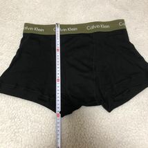 ★新品 未使用 本物 誕生日プレゼント 紙袋付 ギフト包装 メンズ カルバンクライン パンツ＆靴下 紳士 Calvin Klein ブラック ボクサー② L_画像7