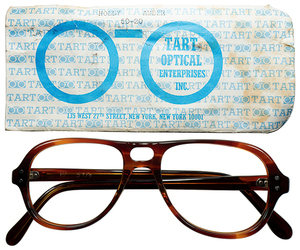 ハイユーティリティxGOOD DESIGN1960s-70sデッドストック USA製オリジナル TART OPTICAL タート タートオプティカル HOLLY size50/20 眼鏡 