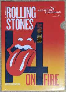 The Rolling Stones-Japan Tour 14 On Fire★来日公演クリアファイル