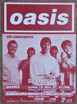 Oasis-En Concierto★スペイン公演チラシ_画像1