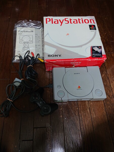 プレイステ1 本体 & メモリーカード