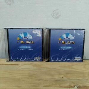 MR.DATA CD-R80 2枚セット (21_427_4)