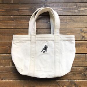 2134 Agnes B heavy canvas tote bag made in Japan /SA