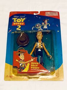 新品未開封☆当時物☆ トイストーリー2 WOODYウッディーアクションフィギュア ディズニーTOY STORY