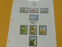 21MI　P　№6　世界の花切手　1992-93年　バルバドス　計14種　2リーフ　未使用NH・VF　※説明欄必読_画像3