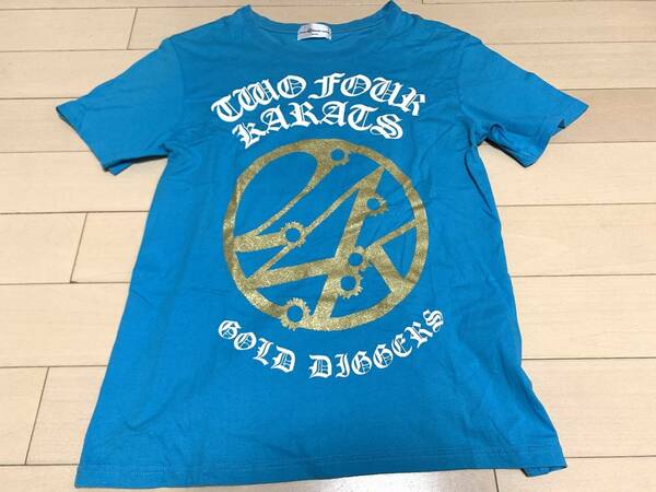 24karats Tシャツ カットソー ブルー Mサイズ EXILE 3代目JSB GENERATIONS