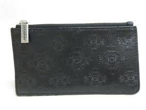 8207◆【SALE】JUSTIN DAVIS ジャスティンデイビス ファスナー付きカードケース STEPHALIAM ZIP CARD HOLDER 中古USED