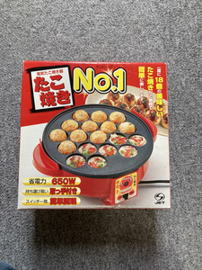  used takoyaki No.1 octopus roasting plate takoyaki pan Home party [ postage 800 jpy from ]