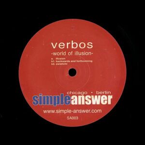 試聴 Verbos - World Of Illusion [12inch] Simple Answer UK 2001 Techno