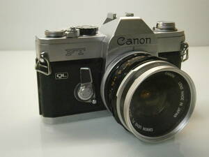 *Canon FT QL film camera *