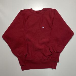 【M】90s Champion REVERSE WEAVE Crew Neck 90年代 チャンピオン リバースウィーブ クルーネック USA製 目付き 刺繍タグ G361