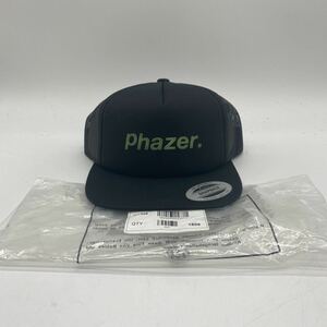 【SNAPBACK】新品 Phazer Tokyo Logo Mesh Cap Black フェイザー トーキョー ロゴ メッシュキャップ スナップバッグ (6005FF BK-OSFA) G639