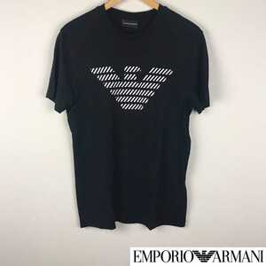 美品 エンポリオアルマーニ 半袖Tシャツ ブラック サイズM 返品可能 送料無料