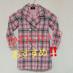 【美品】MIAMAILコートガールズ100cm