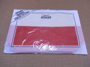  Subaru original large keep cool tote bag unopened red new goods 